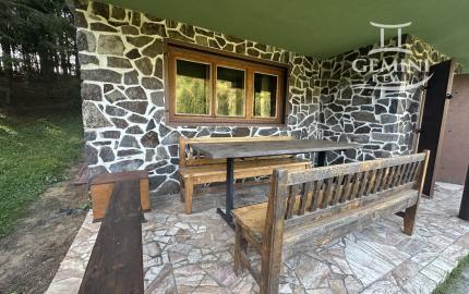 Rekreačná chata s vlastným jazerom – okres Rimavská Sobota