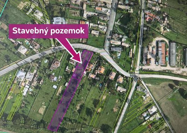 Stavebný pozemok v centre obce Sušany okres Poltár