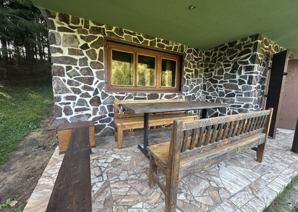 Rekreačná chata s vlastným jazerom – okres Rimavská Sobota