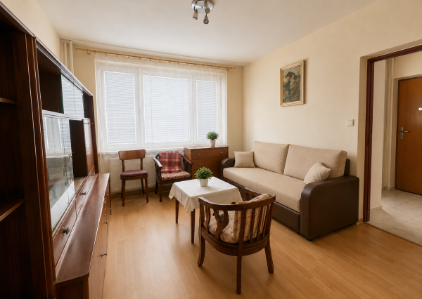 1-IZBOVÝ BYT S BALKÓNOM V CENTRE RIMAVSKEJ SOBOTY – MALOHONTSKÁ ULICA