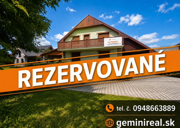 Rodinný dom v areáli Kurinec – Zelená voda, okres Rimavská Sobota