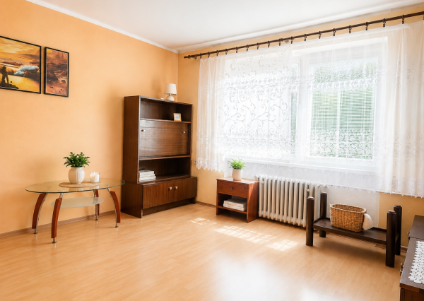 2 izbový byt v Hnúšti - čiastočná rekonštrukcia v Hnúšti