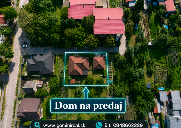 4-izbový rodinný dom s krbom a nádherným pozemkom | Fiľakovo