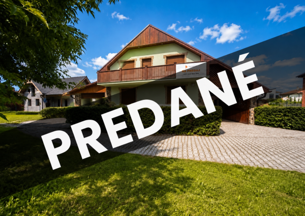 Rodinný dom v areáli Kurinec – Zelená voda, okres Rimavská Sobota