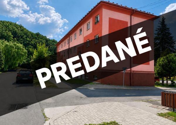 REZERVOVANÉ -2 izbový byt v Hnúšti - čiastočná rekonštrukcia v Hnúšti