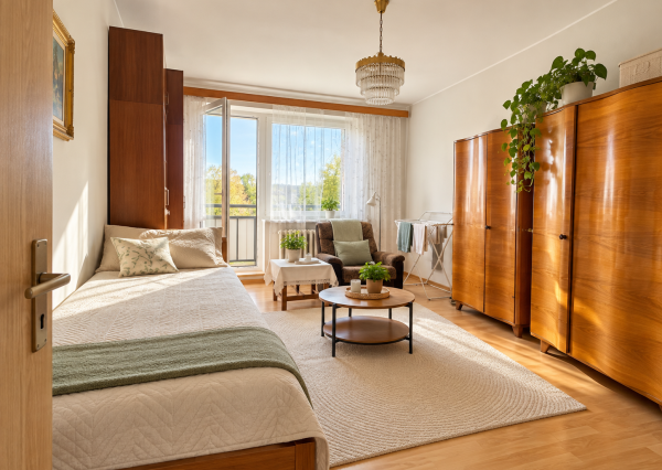 REZERVOVANÉ !!! 2-izbový byt s balkónom a výťahom v pôvodnom stave – 66 m², Dobšinského, Rimavská Sobota